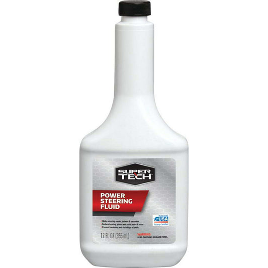 Super Tech Power Steering Fluid, 12 fl. oz. - Premium Tool Kits from Super Tech - Just $57.99! Shop now at Rapidvehicles