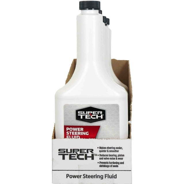 Super Tech Power Steering Fluid, 12 fl. oz. - Premium Tool Kits from Super Tech - Just $57.99! Shop now at Rapidvehicles