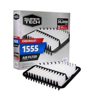 Super Tech Engine Air Filter, 1555, Replacement Filter for GM or Chevrolet - Premium Filters from Super Tech - Just $47.30! Shop now at Rapidvehicles