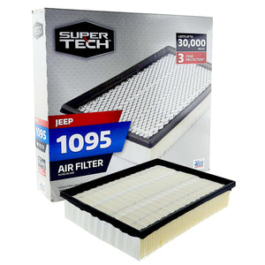 Super Tech 1095 Engine Air Filter, Replacement Filter for Chrysler or Jeep - Premium Filters from Super Tech - Just $47.30! Shop now at Rapidvehicles