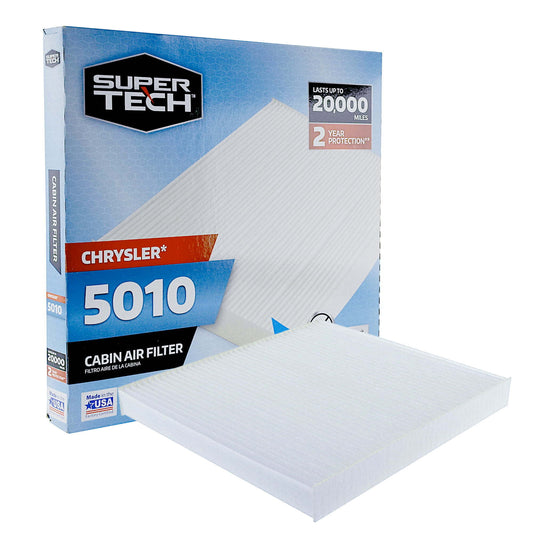 Super Tech 5010 Cabin Air Filters, Replacement Air/Dust Filter - Premium Filters from Super Tech - Just $60.99! Shop now at Rapidvehicles