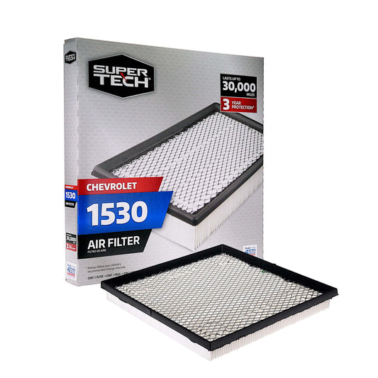 Super Tech 1530 Engine Air Filter, Replacement Filter for GM or - Premium Filters from Super Tech - Just $60.99! Shop now at Rapidvehicles