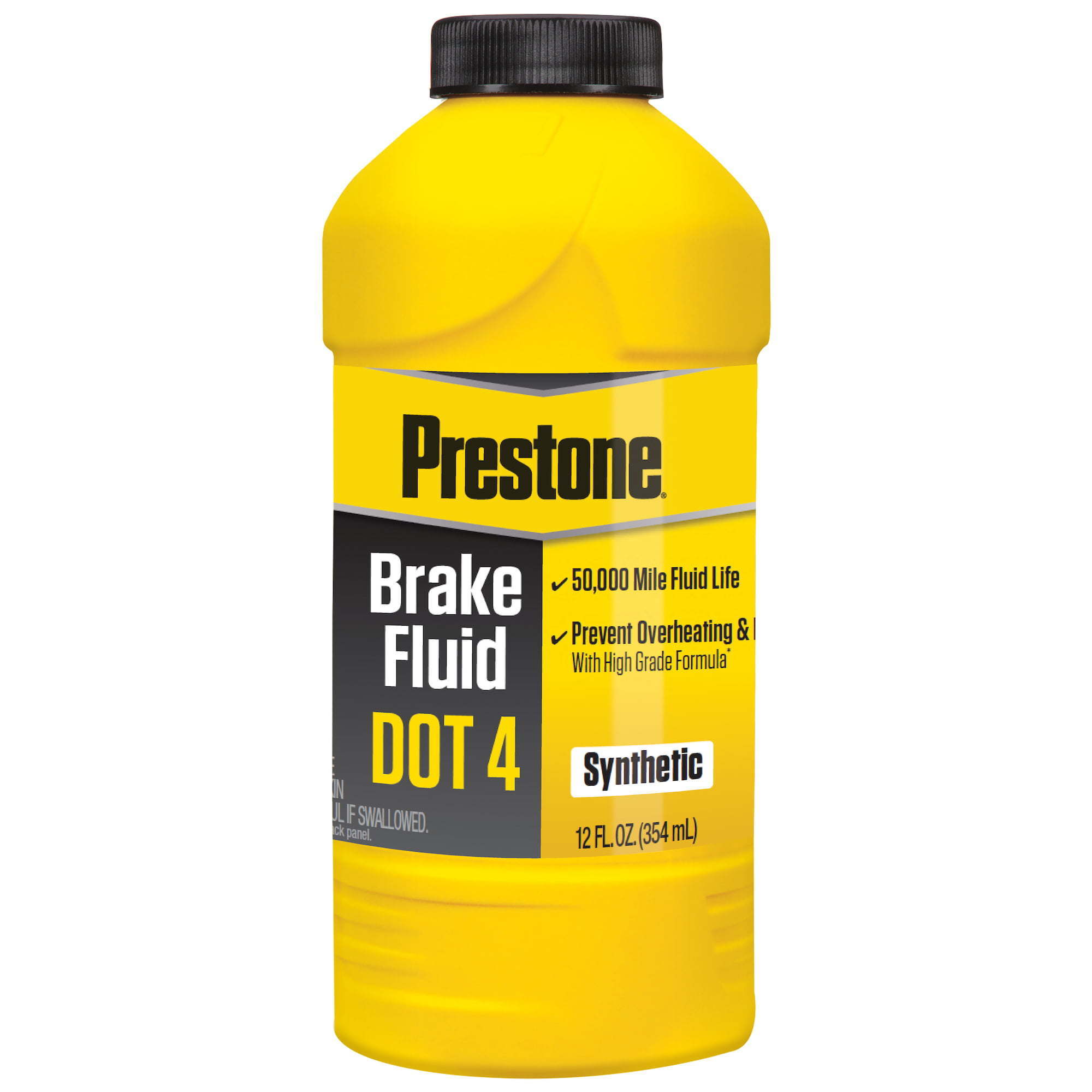 Prestone Dot 4 Brake Fluid - 12 fl oz- Synthetic, High Grade, 50,000 mile - Premium Transmission Fluids from Prestone - Just $40.99! Shop now at Rapidvehicles