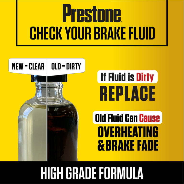 Prestone Dot 4 Brake Fluid - 12 fl oz- Synthetic, High Grade, - Premium Transmission Fluids from Prestone - Just $57.99! Shop now at Rapidvehicles