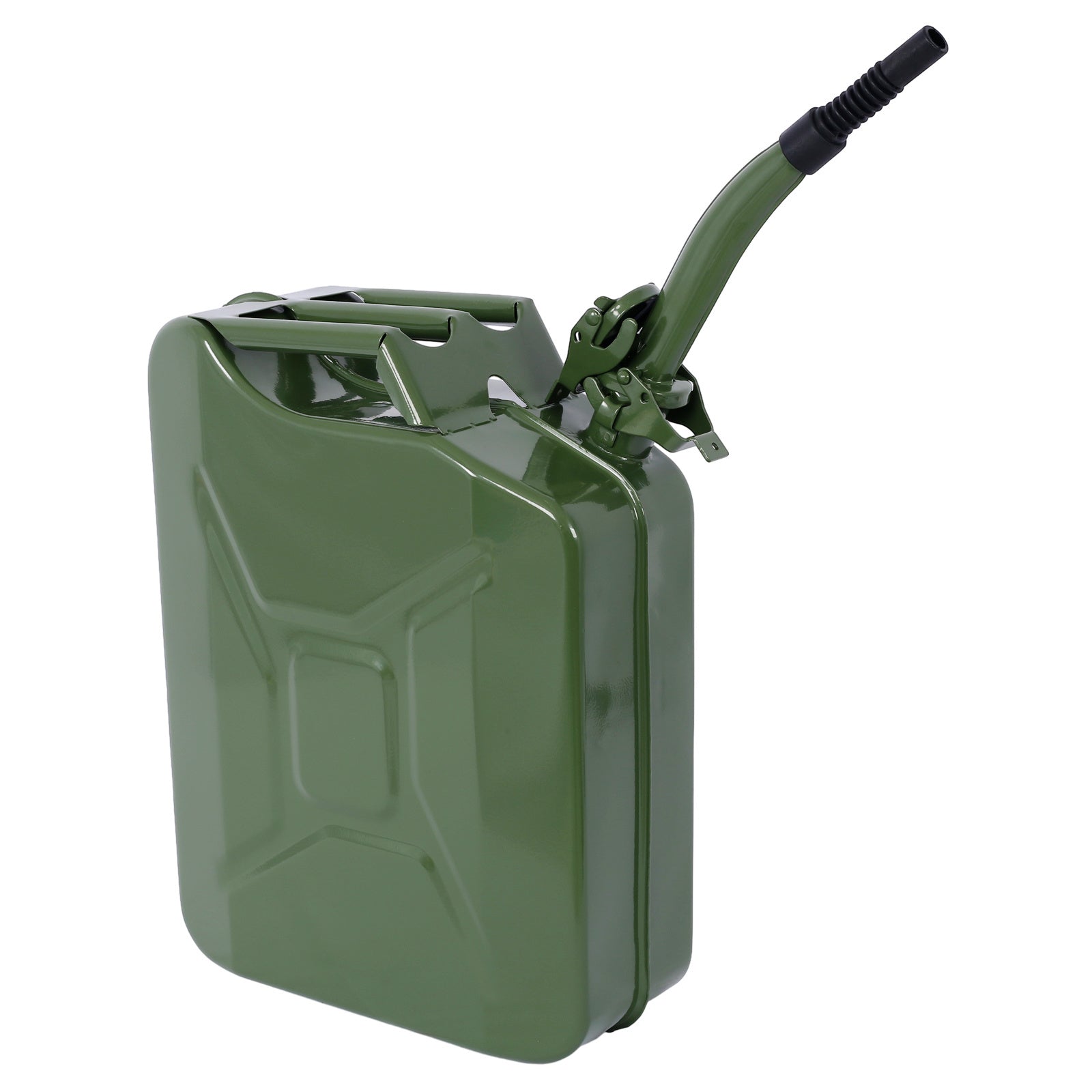 20 Liter (5 Gallon) Jerry Fuel Can with Flexible Spout, Portable Jerry Cans Fuel Tank Steel Fuel Can, Fuels Gasoline Cars, Trucks, Equipment, GREEN - Premium Fuel Cleaning Tools from Rapidvehicles - Just $69.36! Shop now at Rapidvehicles