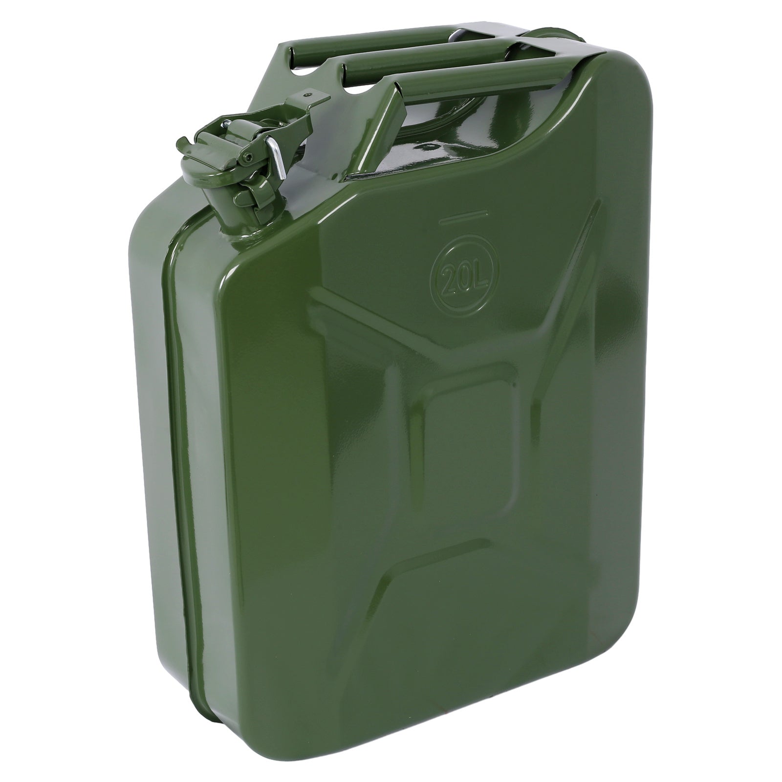 20 Liter (5 Gallon) Jerry Fuel Can with Flexible Spout, Portable Jerry Cans Fuel Tank Steel Fuel Can, Fuels Gasoline Cars, Trucks, Equipment, GREEN - Premium Fuel Cleaning Tools from Rapidvehicles - Just $73.99! Shop now at Rapidvehicles