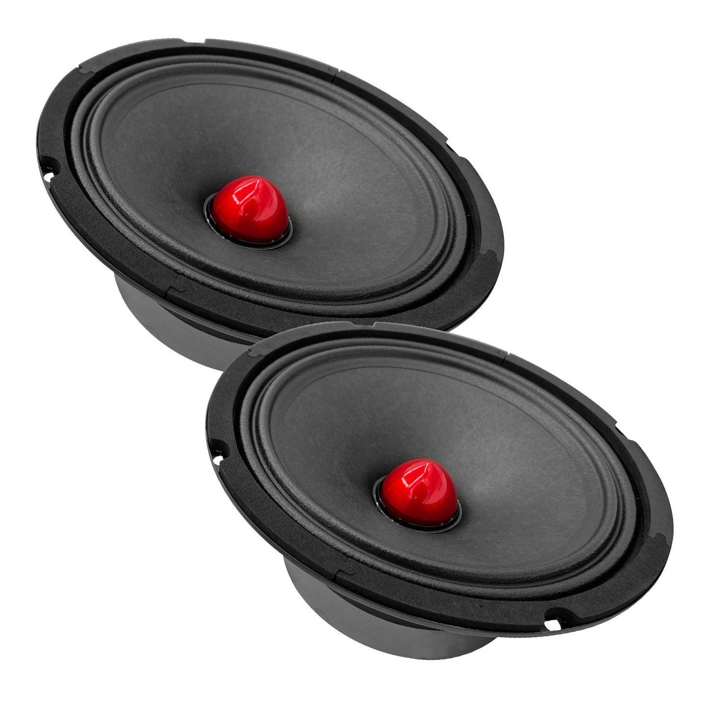 5 CORE 8 Inch Mid-Range Bullet Pro Audio Car Speaker, Red Aluminium Bullet, Loudspeaker 580W Max 8 Ohms - Premium Quality Audio Door Speakers for Car or Truck Stereo Sound System - Premium Car Speakers & Speaker Systems from 5 Core - Just $59.61! Shop now at Rapidvehicles