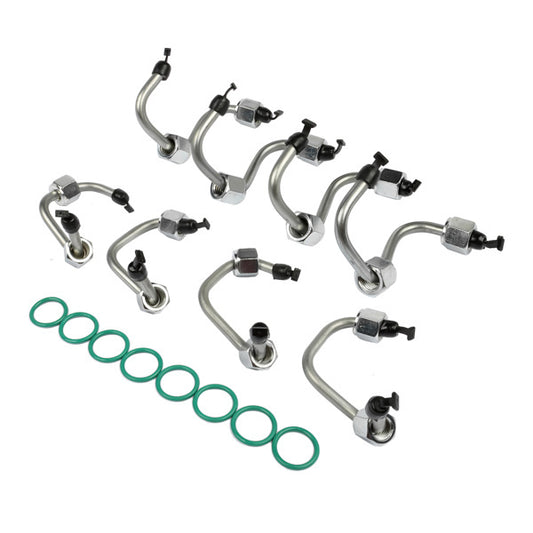 8x Fuel Injector Install Kit with Injector Line for Ford - Premium Exhaust System from Rapidvehicles - Just $70.23! Shop now at Rapidvehicles