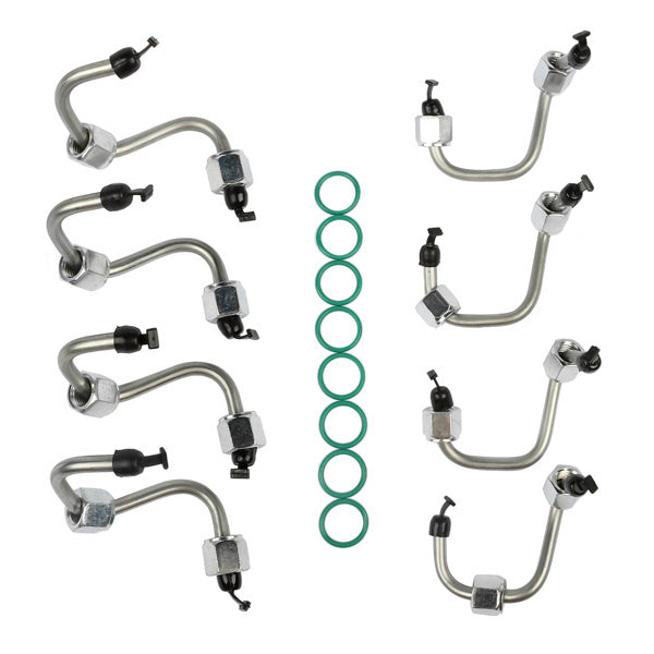 8x Fuel Injector Install Kit with Injector Line for Ford - Premium Exhaust System from Rapidvehicles - Just $70.23! Shop now at Rapidvehicles