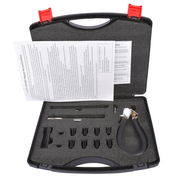 Two Valve Tool Kit with 8*M14-1.25 Inserts for Ford Triton - Premium Exhaust System from Rapidvehicles - Just $151.26! Shop now at Rapidvehicles