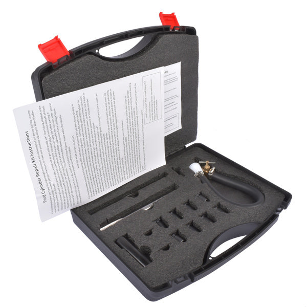 Two Valve Tool Kit with 8*M14-1.25 Inserts for Ford Triton - Premium Exhaust System from Rapidvehicles - Just $151.26! Shop now at Rapidvehicles