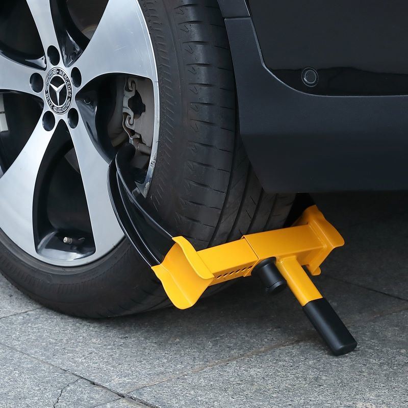 Adjustable Anti Theft Trailer Lock Wheel Clamp for ATV SUV Car Motorcycles - Premium Wheel Locks from Rapidvehicles - Just $90.99! Shop now at Rapidvehicles