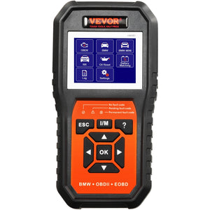 VEVOR BMW OBD2 Scanner Diagnostic Tool, For BMW/Mini/Rolls-Royce, Full System Diagnostic Scan Tool, 12 Special Functions, Car Read Code Reader with CBS SAS EPB ECM DME/DDE Oil Reset Battery Matching - Premium Code Readers & Scan Tools from VEVOR - Just $106.99! Shop now at Rapidvehicles