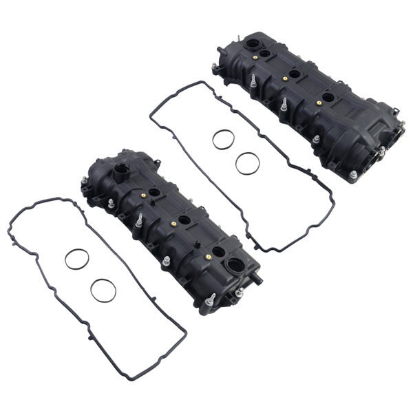 Pair Valve Covers w/ Gaskets For Dodge Ram Jeep Cherokee Chrysler 300 3.6L 11-19 5184069AN 5184068AN - Premium Accessories from Rapidvehicles - Just $139.95! Shop now at Rapidvehicles