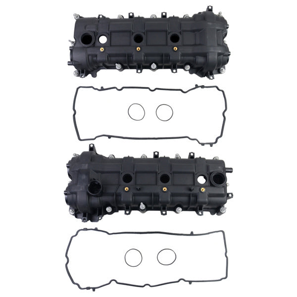 Pair Valve Covers w/ Gaskets For Dodge Ram Jeep Cherokee Chrysler 300 3.6L 11-19 5184069AN 5184068AN - Premium Accessories from Rapidvehicles - Just $139.95! Shop now at Rapidvehicles