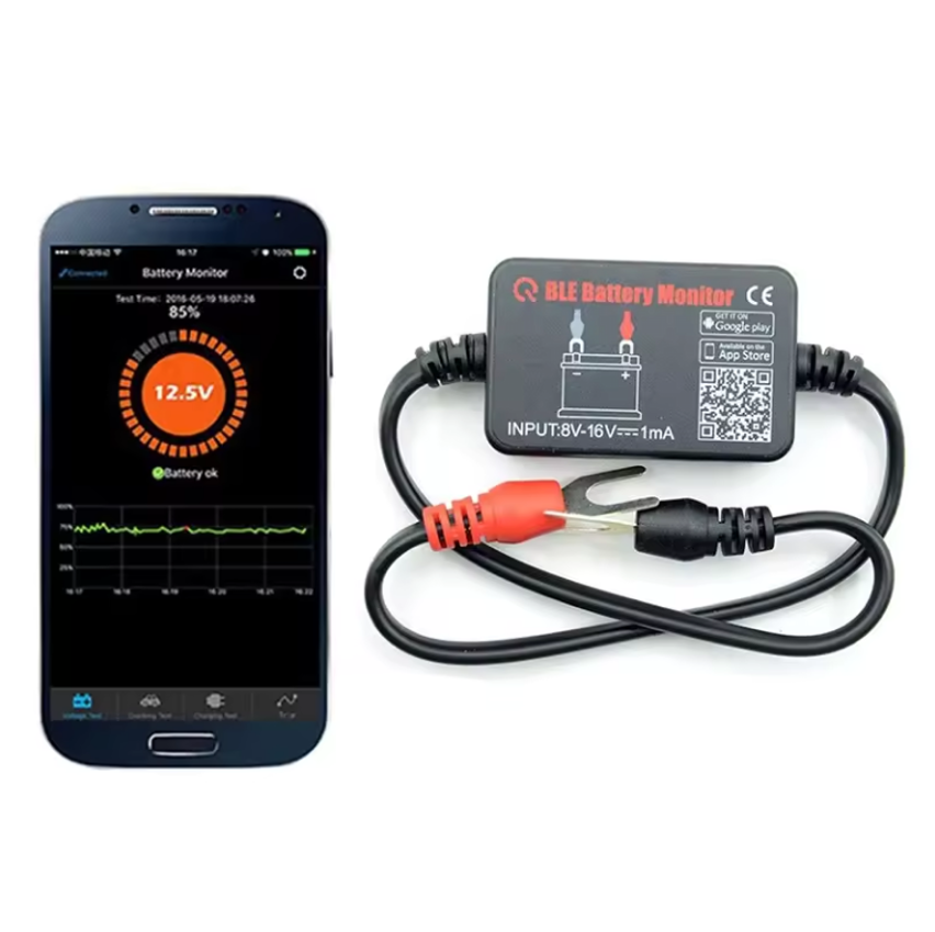 Car Battery Monitor New digital Bluetooth Car Battery monitoring - Premium Battery Testers from Rapidvehicles - Just $79.99! Shop now at Rapidvehicles