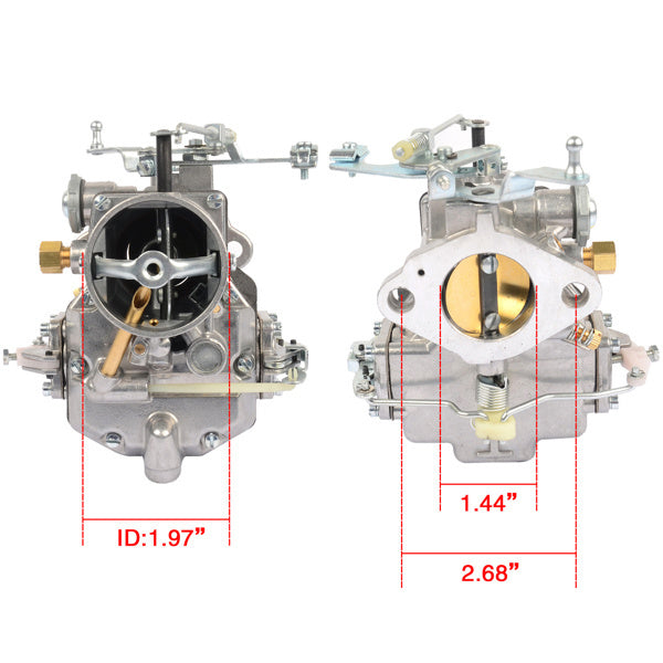 1100 Carburetor for Ford straight-6 engine truck F100 Fairlane - Premium Exhaust System from Rapidvehicles - Just $112.71! Shop now at Rapidvehicles