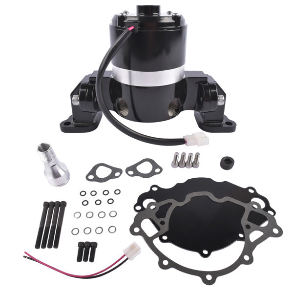 Black High Volume Performance Electric Water Pump for Small Block Ford 289 302 - Premium Exhaust System from Rapidvehicles - Just $177.44! Shop now at Rapidvehicles