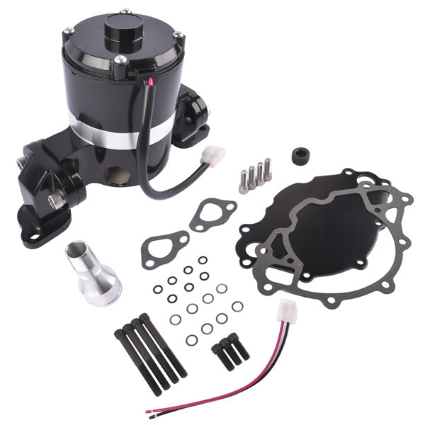 Black High Volume Performance Electric Water Pump for Small Block Ford 289 302 - Premium Exhaust System from Rapidvehicles - Just $177.44! Shop now at Rapidvehicles