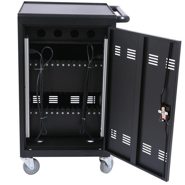 Mobile Charging Cart and Cabinet for Tablets Laptops 35-Device (B30PLUS) - Premium Accessories from Rapidvehicles - Just $470.36! Shop now at Rapidvehicles