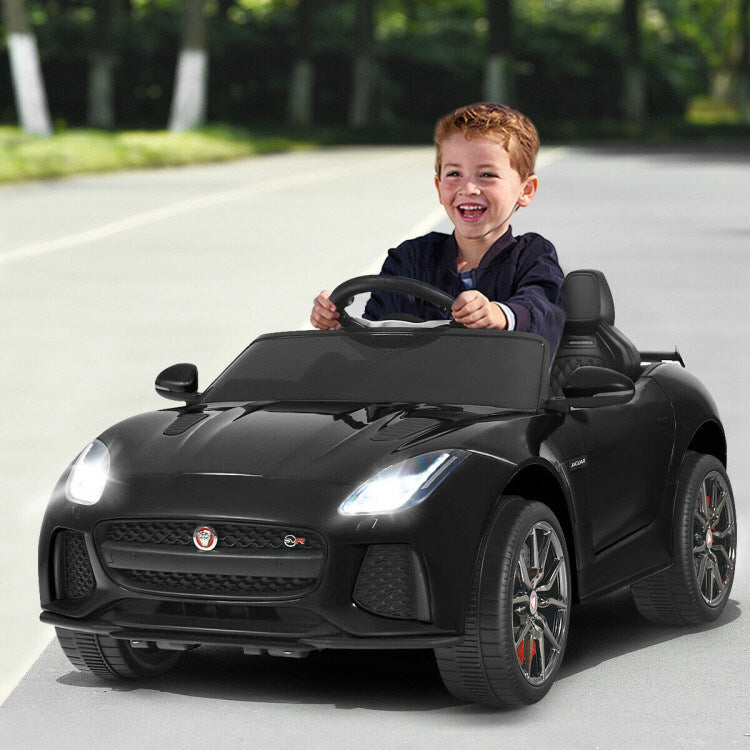 12V Jaguar F-Type SVR Licensed Kids Ride On Car1 - Premium Other Playground Equipment from Rapidvehicles - Just $356.39! Shop now at Rapidvehicles