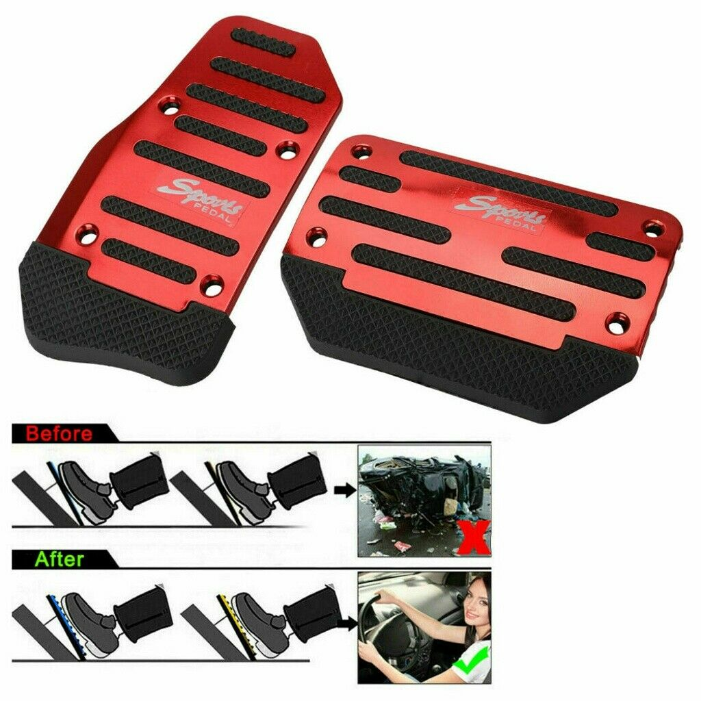 Universal Non-Slip Automatic Car Gas Brake Foot Pedal Pad Cover - Premium Brake System from Rapidvehicles - Just $27.99! Shop now at Rapidvehicles