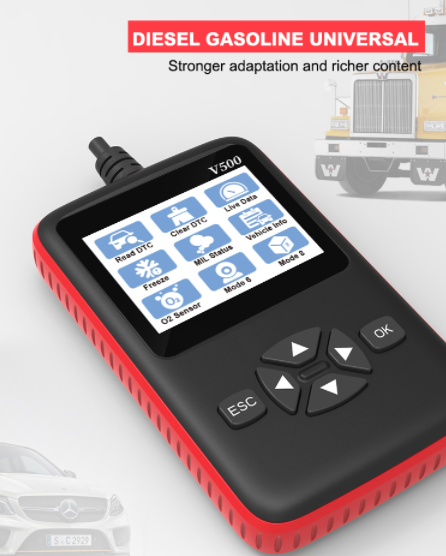 Diesel vehicle fault detector obd 2 vehicle fault diagnostic instrument Engine diagnostic code reading card Vehicle diagnostic tool vehicle information reading code card - Premium Code Readers & Scan Tools from Rapidvehicles - Just $131.99! Shop now at Rapidvehicles