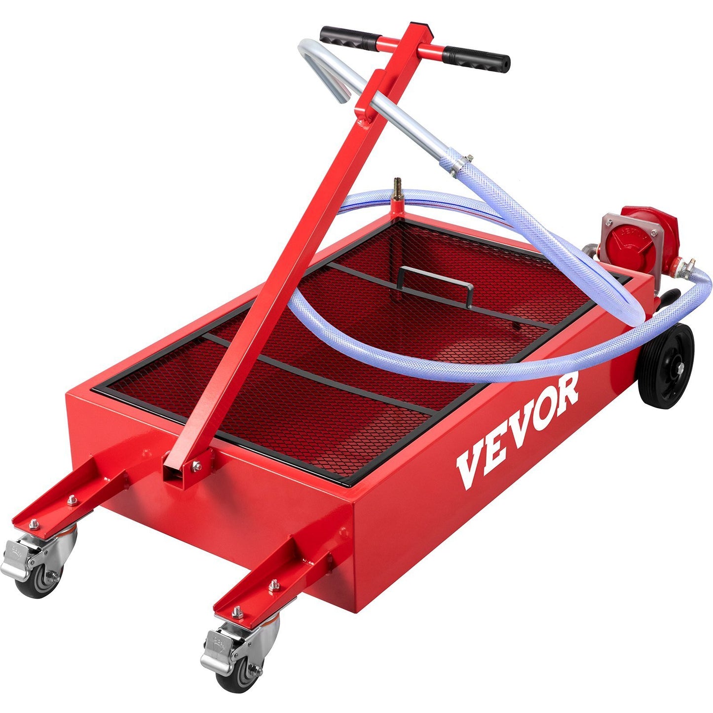 VEVOR Oil Drain Pan 20 Gallon Oil Drain Tank, 76L Low Profile Oil - Premium Fuel Transfer & Lubrication from VEVOR - Just $154.97! Shop now at Rapidvehicles