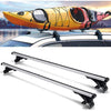 Universal roof rack crossbar, heavy-duty adjustable aluminum roof rack top crossbar, suitable for trackless cars, bicycles, kayaks, skis, canoes, cargo baskets, luggage racks - Premium Rooftop Racks from Rapidvehicles - Just $82.99! Shop now at Rapidvehicles