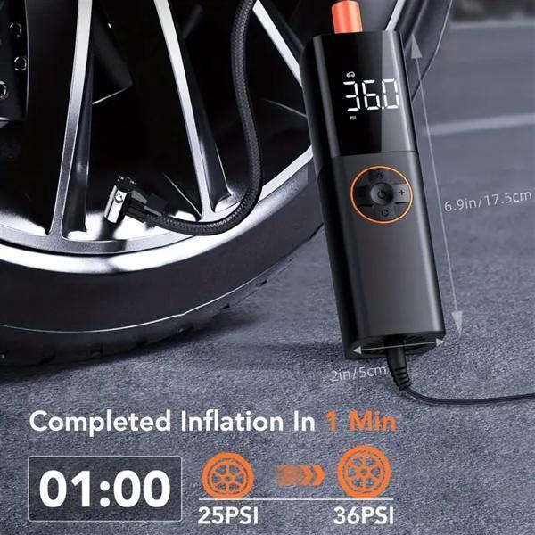 Multifunctional Car Inflation Pump Mini Intelligent Handheld Car - Premium Accessories from Rapidvehicles - Just $56.99! Shop now at Rapidvehicles