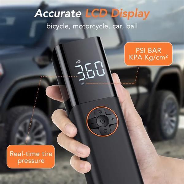 Multifunctional Car Inflation Pump Mini Intelligent Handheld Car - Premium Accessories from Rapidvehicles - Just $56.99! Shop now at Rapidvehicles