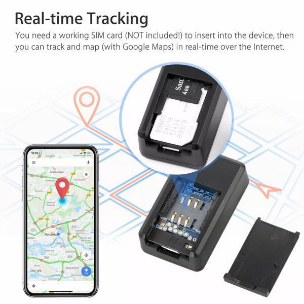 Magnetic GF07 Mini GPS Real Time Car Locator Tracker GSM/GPRS Tracking Device - Premium Accessories from Rapidvehicles - Just $17.49! Shop now at Rapidvehicles