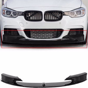 Front Bumper Lip Fit for 2012-2018 BMW F30 3 Series M, Lower Sport Air Spoiler Lip Chin Body Kit - Premium Accessories from Rapidvehicles - Just $203.99! Shop now at Rapidvehicles