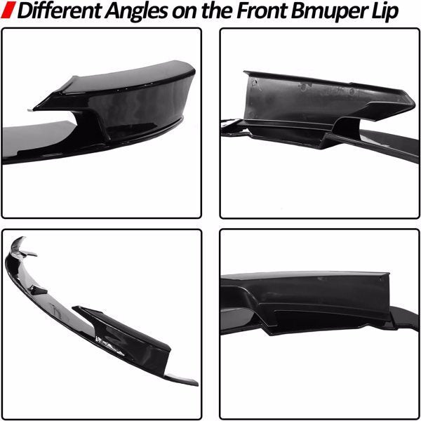 Front Bumper Lip Fit for 2012-2018 BMW F30 3 Series M, Lower Sport Air Spoiler Lip Chin Body Kit - Premium Accessories from Rapidvehicles - Just $215.97! Shop now at Rapidvehicles