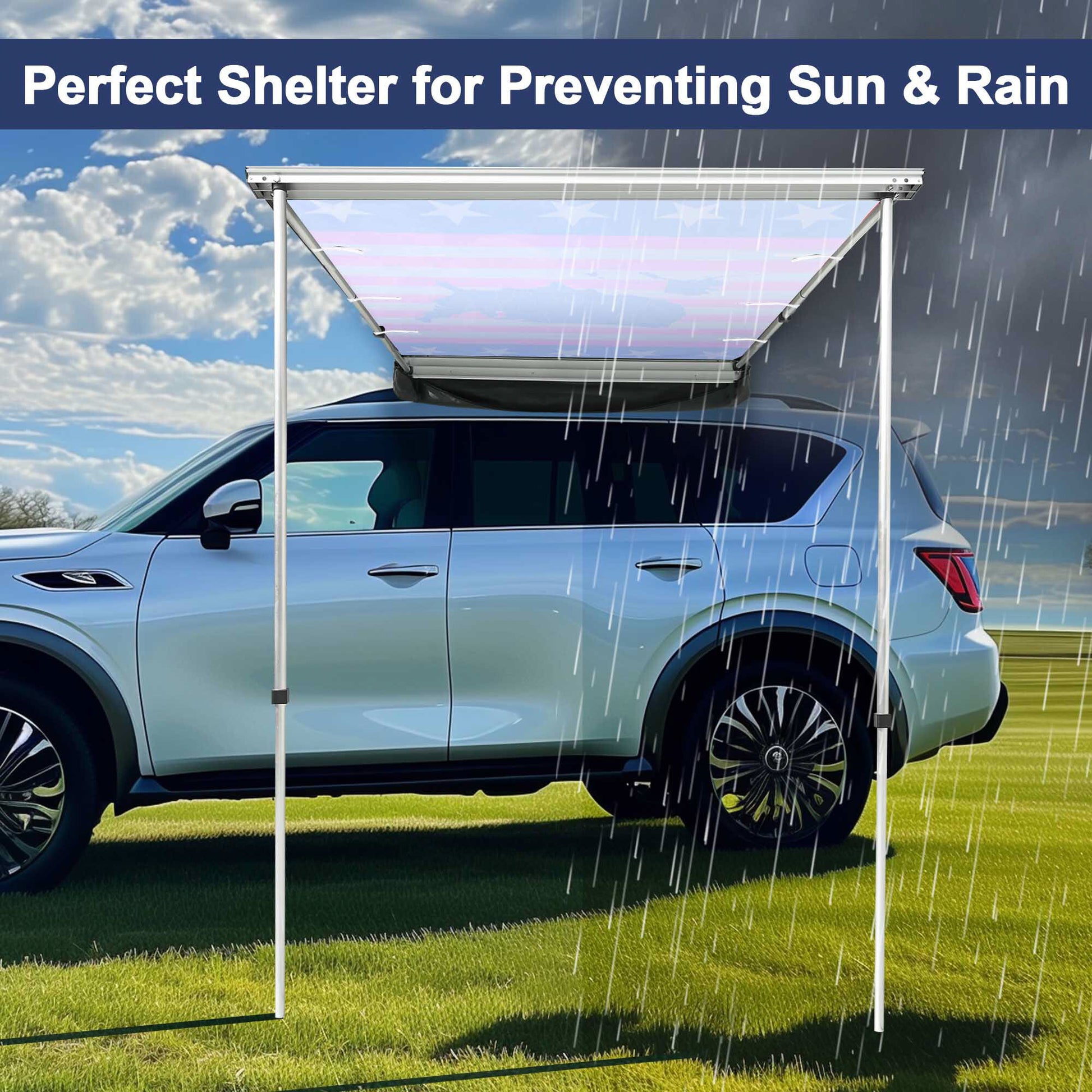 Carside Awning Canopy - Premium Car Care from Rapidvehicles - Just $52.58! Shop now at Rapidvehicles