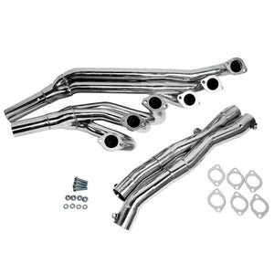 Stainless Exhaust Manifold Headers for BMW E30 1986-1991 2.5L 2.7L L6 - Premium Manifolds from Rapidvehicles - Just $193.99! Shop now at Rapidvehicles