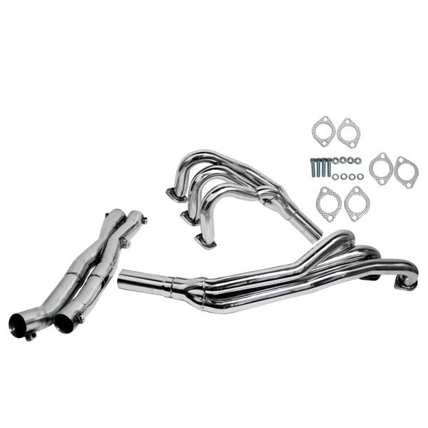 Stainless Exhaust Manifold Headers for BMW E30 1986-1991 2.5L - Premium Manifolds from Rapidvehicles - Just $183.92! Shop now at Rapidvehicles