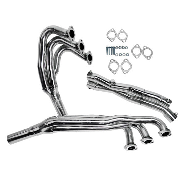 Stainless Exhaust Manifold Headers for BMW E30 1986-1991 2.5L - Premium Manifolds from Rapidvehicles - Just $183.92! Shop now at Rapidvehicles