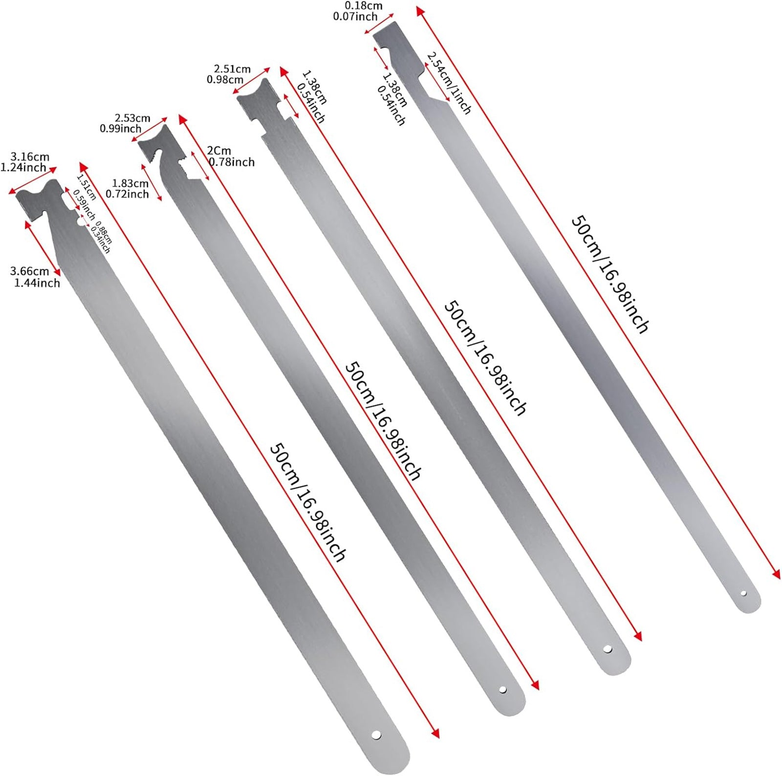 4-piece Universal Easy Jim kit, multi-purpose spring steel - Premium Automotive from Rapidvehicles - Just $45.99! Shop now at Rapidvehicles