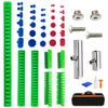 Car paint-free Puller Label Dent Puller Repair Kit Dent Repair Removal Pull tool Handle lifter for car body panel Dent Green - Premium Dent Removal Tools from TSG - Just $40.02! Shop now at Rapidvehicles