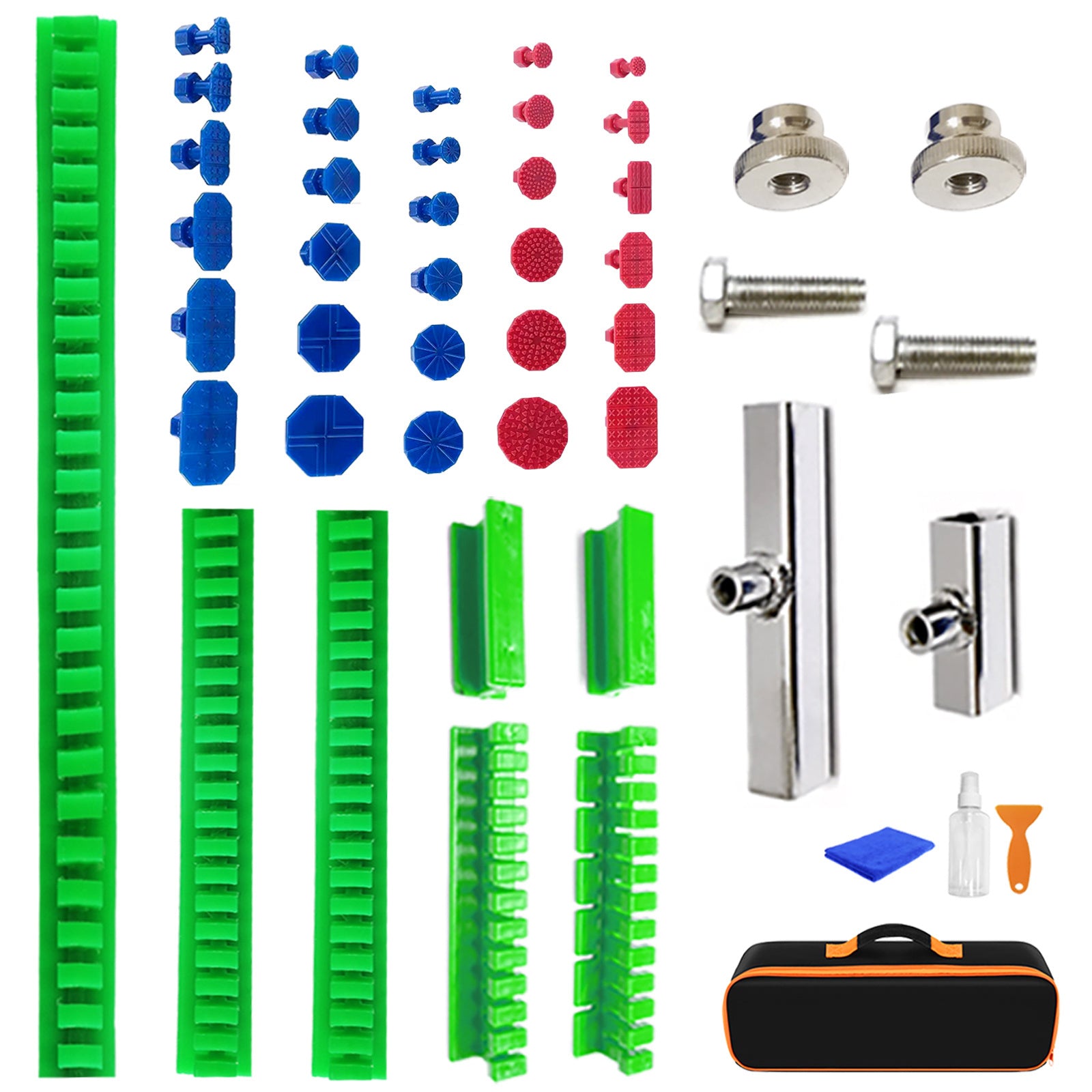 Car paint-free Puller Label Dent Puller Repair Kit Dent Repair Removal Pull tool Handle lifter for car body panel Dent Green - Premium Dent Removal Tools from TSG - Just $40.99! Shop now at Rapidvehicles