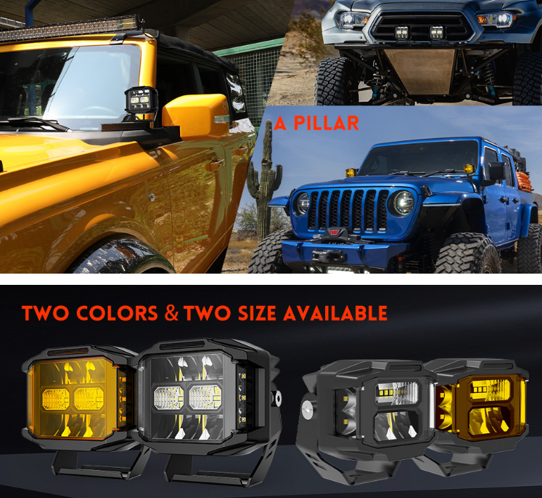 3-inch SUV  20W-LED Tank Wrangler, Chevrolet ford horse three luminous square spotlight A pillar SUV forklift truck LED driving fog lamp DT-2 - Premium Performance Lighting from PLSTPFT - Just $75.99! Shop now at Rapidvehicles