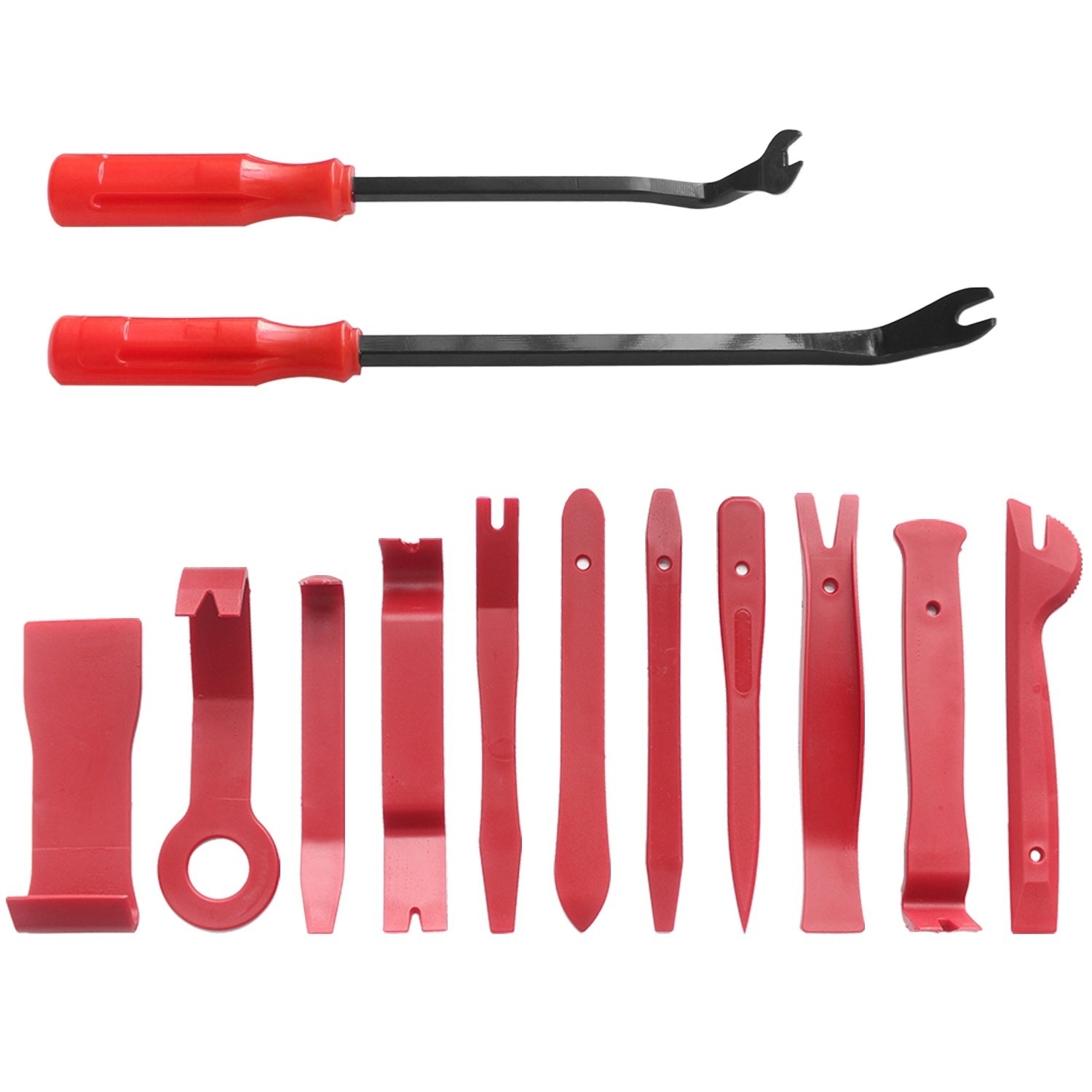 13 Pcs Car Trim Removal Tool Auto Door Panel Clip Dash Plastic Interior Radio Body Open Pry Kit - Premium Upholstery & Trim Tools from Rapidvehicles - Just $37.99! Shop now at Rapidvehicles