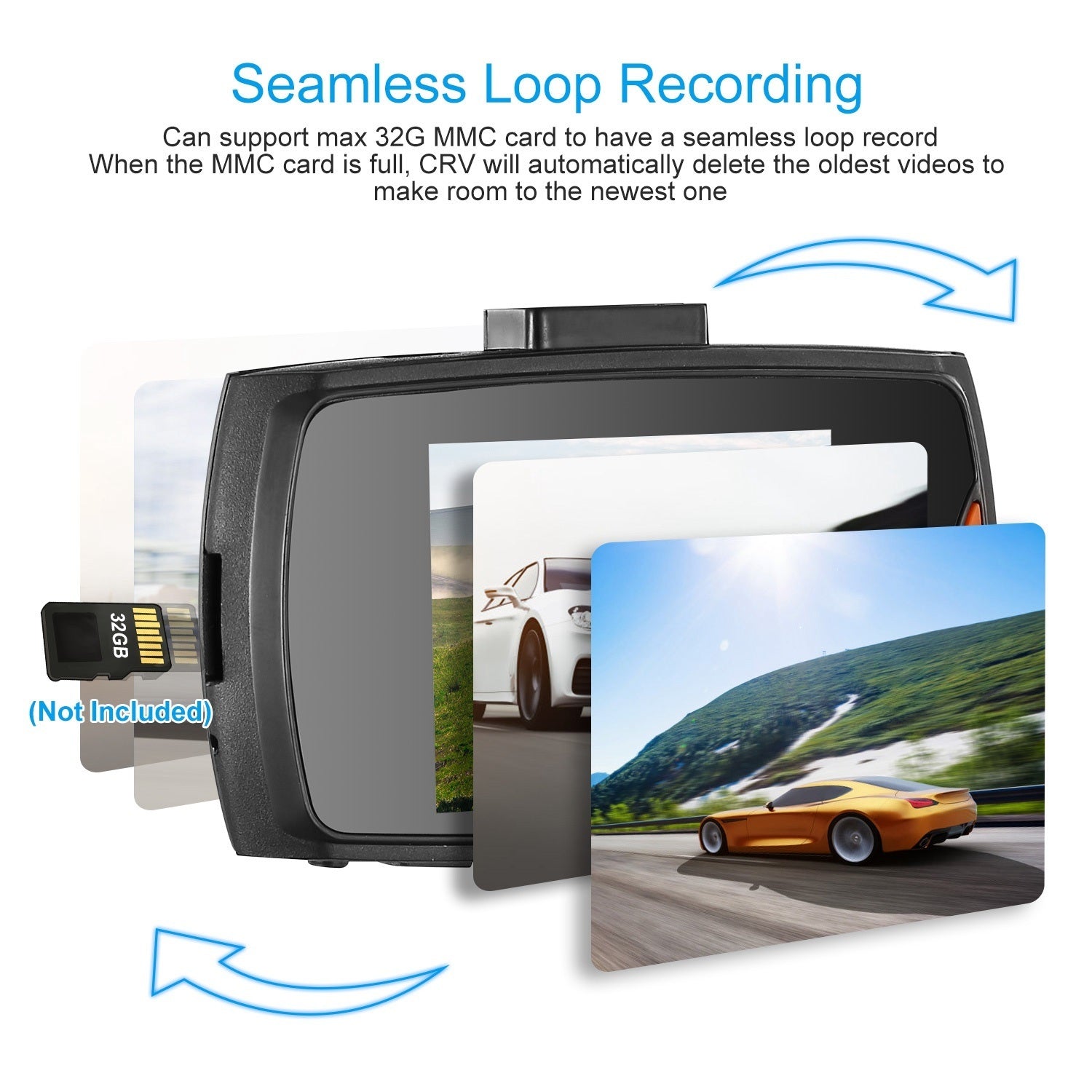 1080P Car DVR Camera Dash Cam Camcorder 90 Degree Angle Loop - Premium On-Dash Video from Rapidvehicles - Just $40.99! Shop now at Rapidvehicles