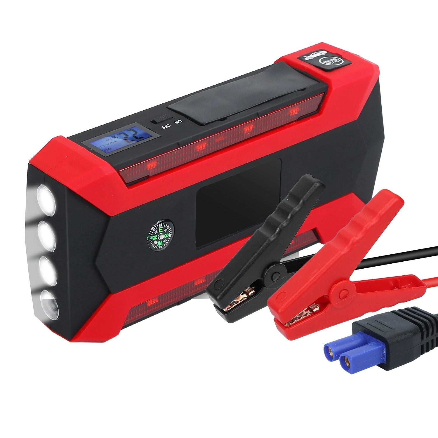 Car Jump Starter Booster 1000A Peak 20000mAh 12V Battery Charger - Premium Jump Starters from Rapidvehicles - Just $89.99! Shop now at Rapidvehicles