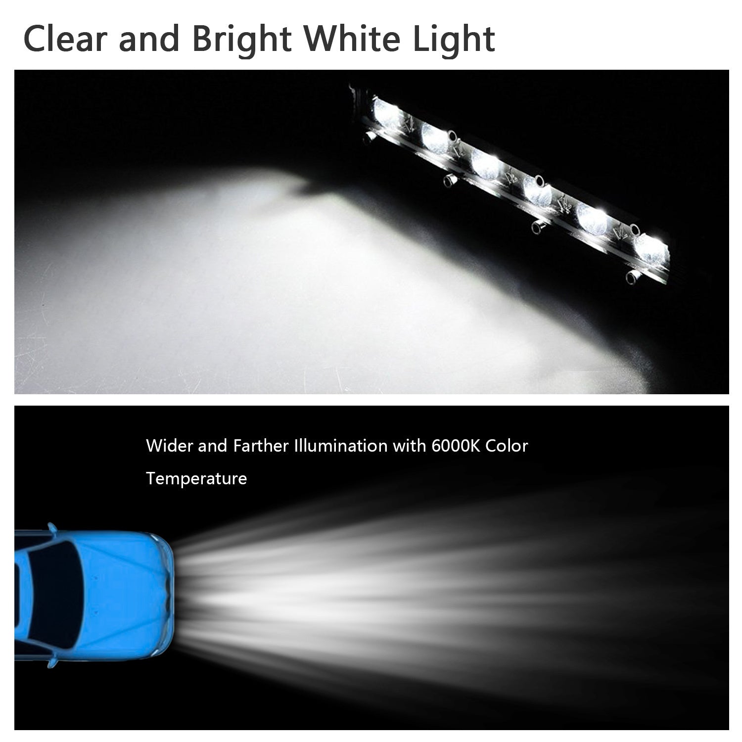 7" LED Light Bar Single Row Offroad Spot Lights 18W Ultra Slim Straight Work Light for Trailer Truck Bus Boat - Premium Other Car Electronics from Rapidvehicles - Just $32.34! Shop now at Rapidvehicles