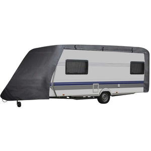 Caravan Cover Gray L - Premium Covers from Rapidvehicles - Just $142.99! Shop now at Rapidvehicles