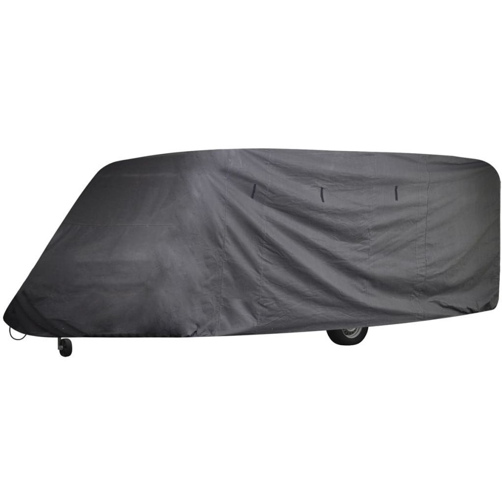 Caravan Cover Gray L - Premium Covers from Rapidvehicles - Just $142.99! Shop now at Rapidvehicles