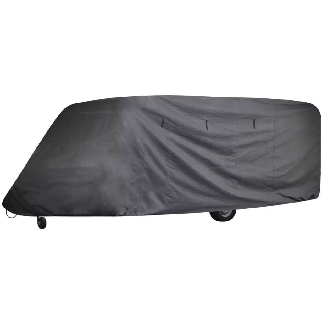 Caravan Cover Gray M - Premium Covers from Rapidvehicles - Just $137.99! Shop now at Rapidvehicles