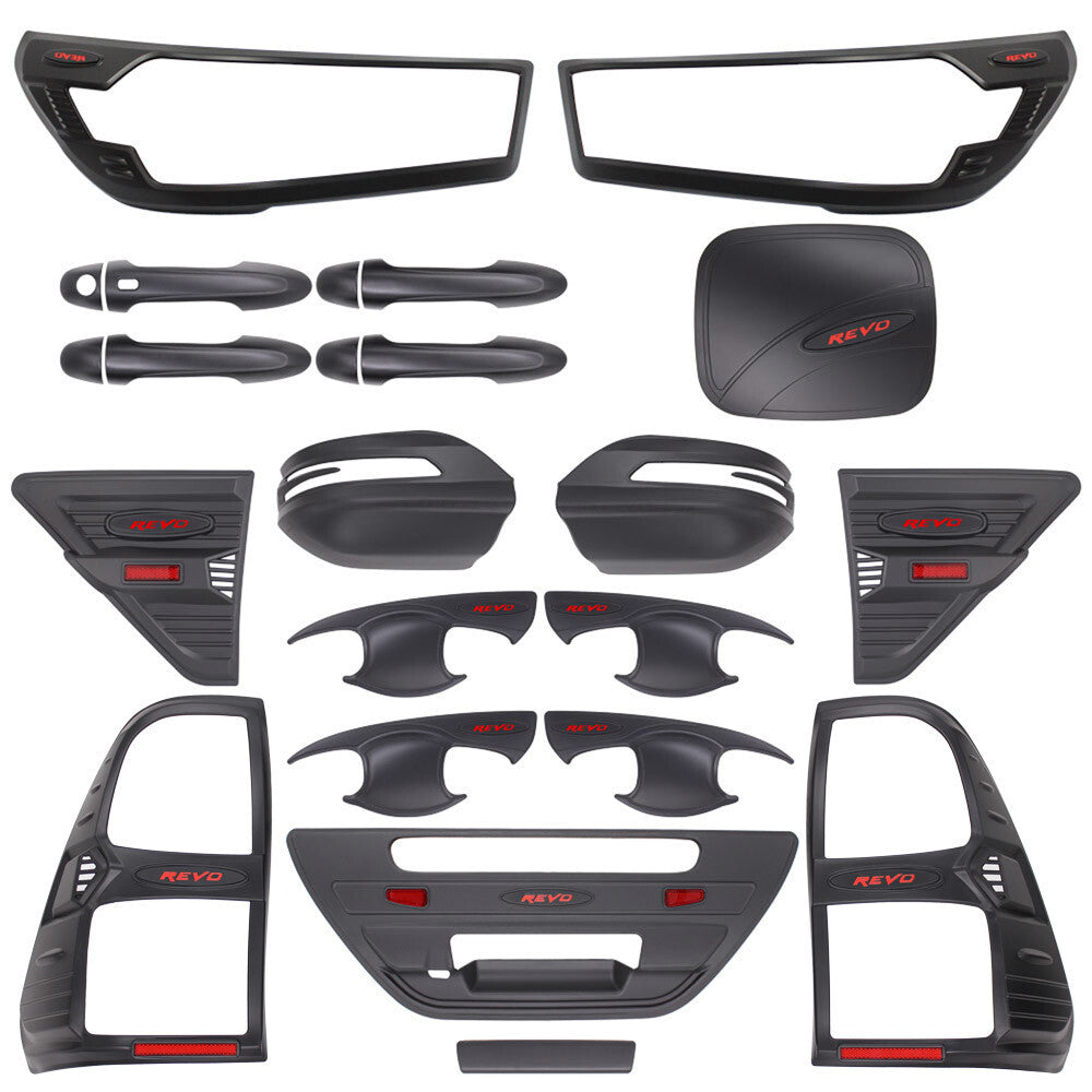 For Toyota Hilux Revo Accessories 2020-2022 Body Kits Decoration - Premium Chrome Trim & Accessories from Rapidvehicles - Just $196.99! Shop now at Rapidvehicles